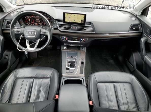 WA1BNAFY0J2018494 2018 AUDI Q5 Black Вид панелі приладів