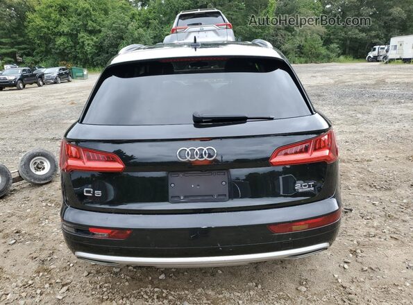 WA1BNAFY0J2018494 2018 AUDI Q5 Black Вид ззаду