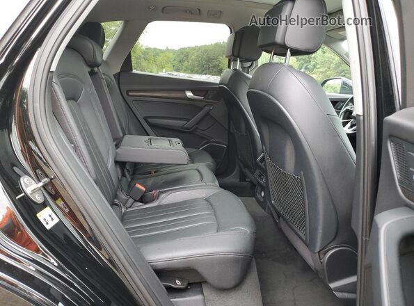 WA1BNAFY0J2018494 2018 AUDI Q5 Black Вид задніх сидінь