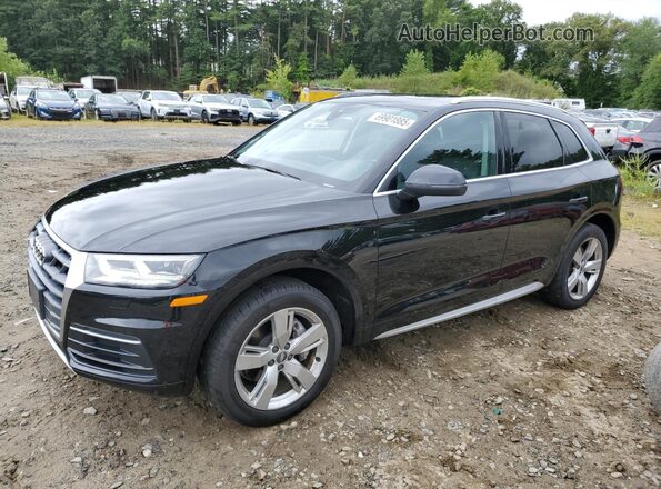 WA1BNAFY0J2018494 2018 AUDI Q5 Black Передня ліва чверть