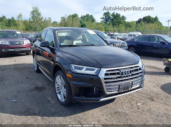 WA1BNAFY1J2000604 2018 AUDI Q5 Black Delantero derecho