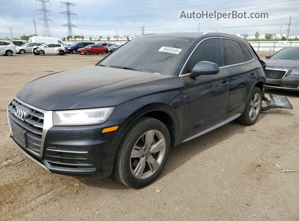 WA1BNAFY2J2164816 2018 AUDI Q5 Blue Front left