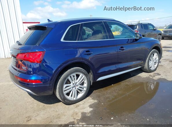 WA1BNAFY6J2011663 2018 AUDI Q5 Dark Blue Задня права чверть