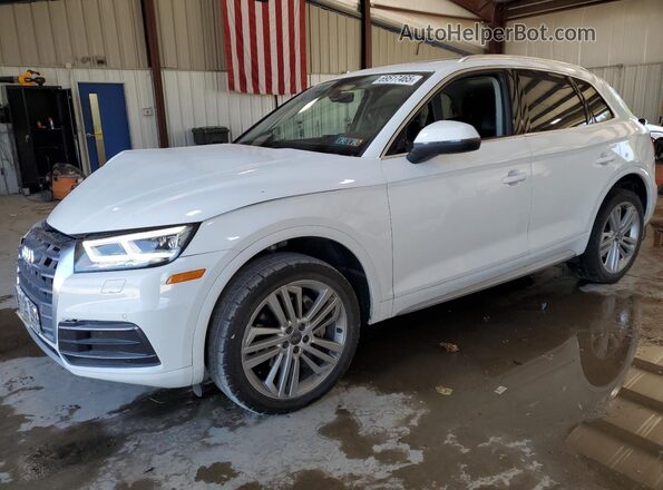 WA1BNAFY9J2008952 2018 AUDI Q5 White Передня ліва чверть