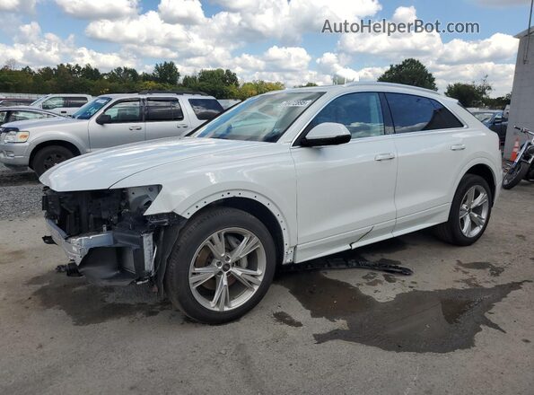 WA1BVBF13PD013523 2023 AUDI Q8 Белый Передняя левая четверть