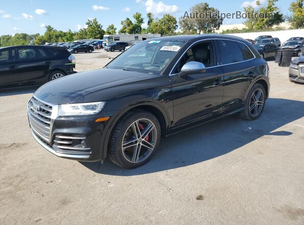 WA1C4AFY0J2053284 2018 AUDI SQ5 Black Przód lewy