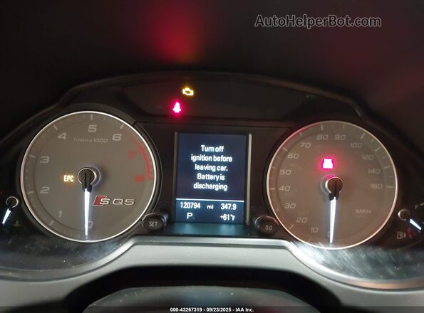 WA1CCAFP1GA092264 2016 AUDI SQ5 Gray Vista de los asientos traseros