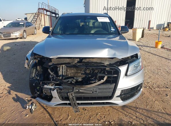 WA1CCAFP2HA075782 2017 AUDI SQ5 Silver Widok zestawu wskaźników