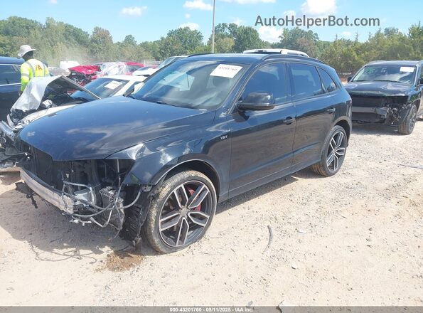 WA1CCAFP3HA067934 2017 AUDI SQ5 Black Առջևի ձախ երեք քառորդ տեսարան