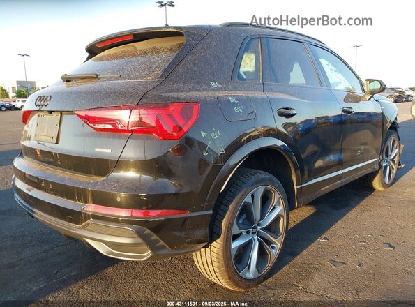 WA1DECF30M1064006 2021 AUDI Q3 Черный Задняя правая четверть