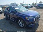 2022 Audi Q3 Premium 45 Tfsi S Line Quattro Tiptronic Blue vin: WA1DECF35N1043394