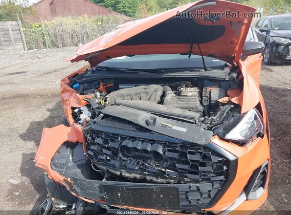 WA1DECF37M1131247 2021 AUDI Q3 Оранжевый Вид спереди
