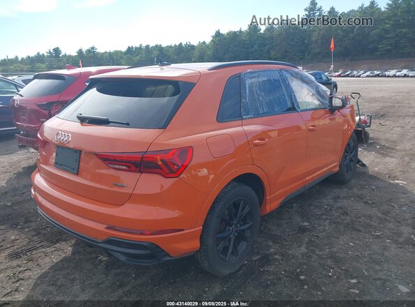 WA1DECF37M1131247 2021 AUDI Q3 Оранжевый Задняя правая четверть