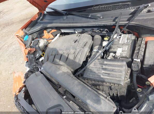 WA1DECF37M1131247 2021 AUDI Q3 Оранжевый Вид сзади