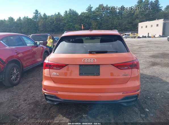 WA1DECF37M1131247 2021 AUDI Q3 Оранжевый 