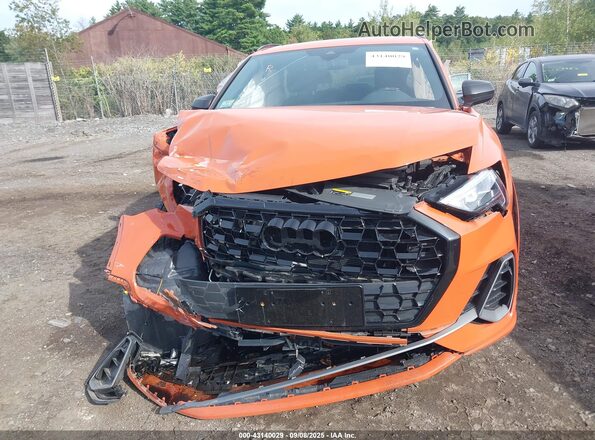 WA1DECF37M1131247 2021 AUDI Q3 Оранжевый Вид щитка приборов
