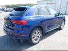 2022 Audi Q3 Premium Plus 45 Tfsi S Line Quattro Tiptronic Синий vin: WA1EECF3XN1122726