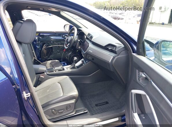 WA1EECF3XN1122726 2022 AUDI Q3 Синий Вид салона спереди