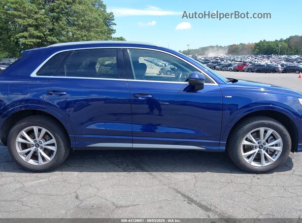 WA1EECF3XN1122726 2022 AUDI Q3 Синий Панорамный вид салона 360°