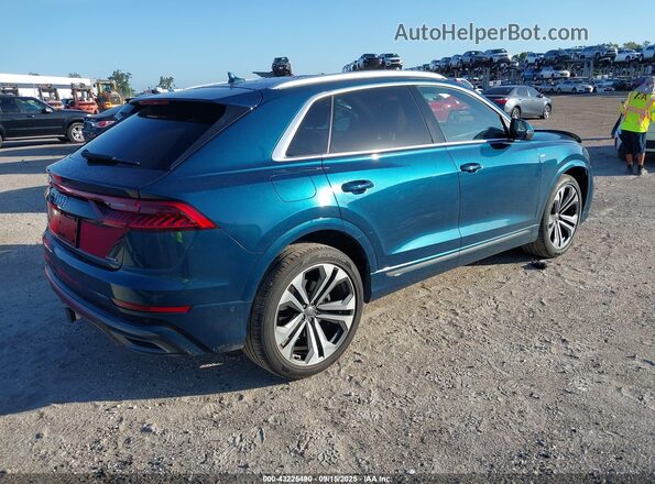WA1EVAF12MD003519 2021 AUDI Q8 Green Trasero derecho