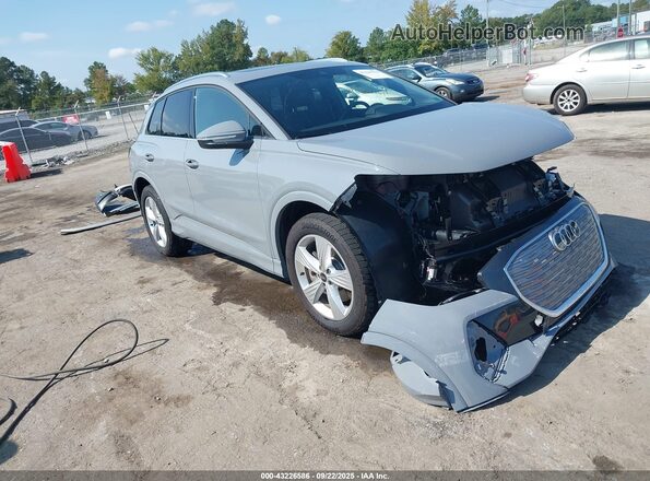 WA1H2BFZ3NP049748 2022 AUDI Q4 Серый Передняя правая четверть