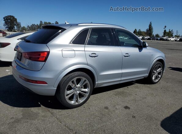 WA1HCCFS7JR019866 2018 AUDI Q3 Silver Задня права чверть