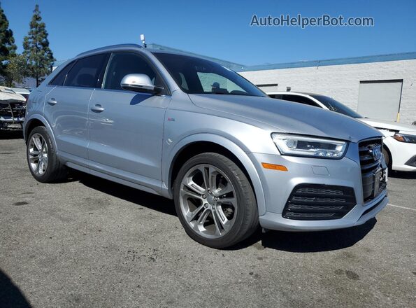 WA1HCCFS7JR019866 2018 AUDI Q3 Silver Передня права чверть
