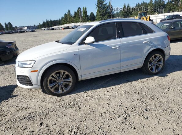 WA1JCCFS2JR018075 2018 AUDI Q3 White Vista tres cuartos delantera izquierda