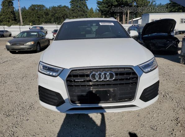 WA1JCCFS2JR018075 2018 AUDI Q3 White Vista frontal