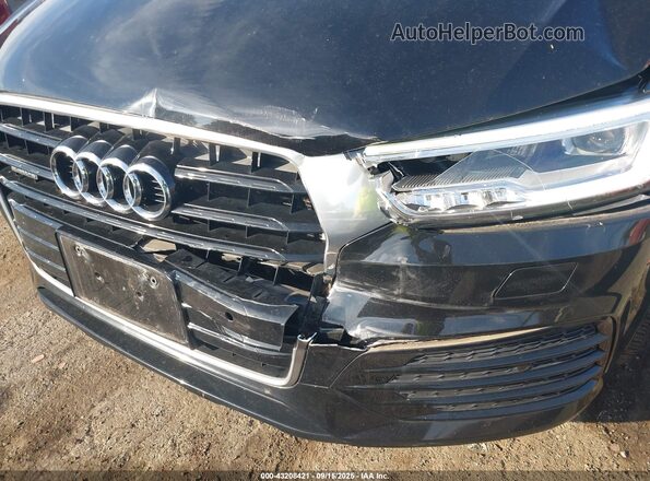 WA1JCCFS8JR009168 2018 AUDI Q3 Black Вид спереду