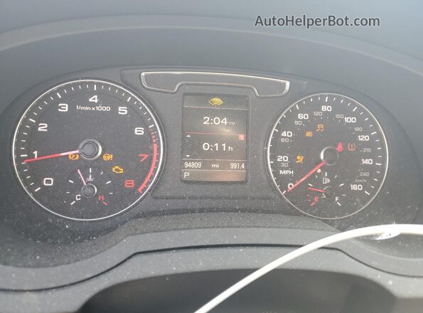 WA1JCCFS9JR003556 2018 AUDI Q3 Черный Вид щитка приборов
