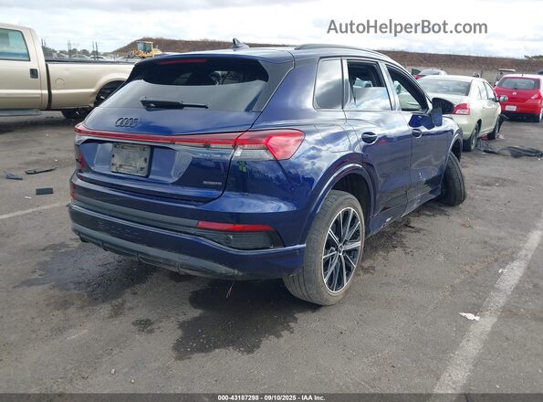 WA1L2BFZ2NP053655 2022 AUDI Q4 Blue Tył prawy