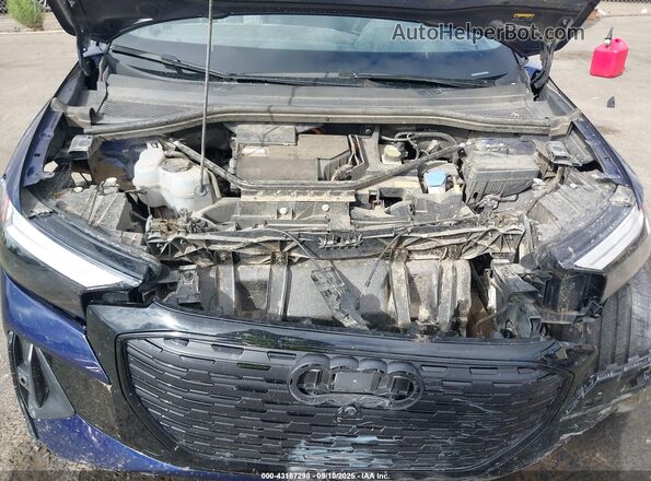 WA1L2BFZ2NP053655 2022 AUDI Q4 Blue Widok z tyłu