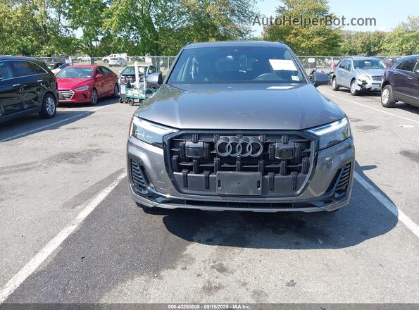 WA1LCBF73SD002965 2025 AUDI Q7 Gray Widok zestawu wskaźników