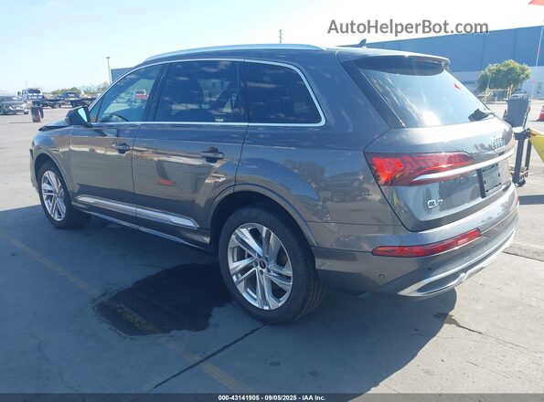 WA1LJAF71MD037555 2021 AUDI Q7 Gray Trasero izquierdo