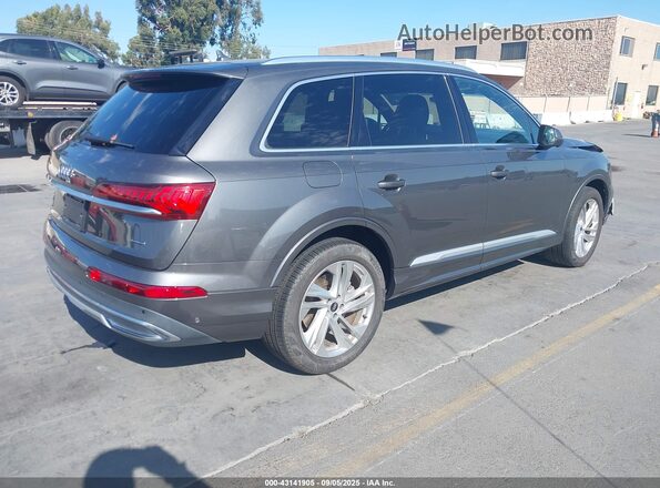 WA1LJAF71MD037555 2021 AUDI Q7 Gray Trasero derecho