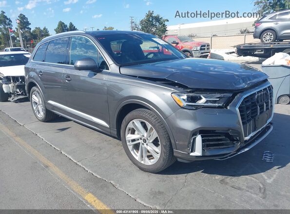 WA1LJAF71MD037555 2021 AUDI Q7 Gray Delantero derecho