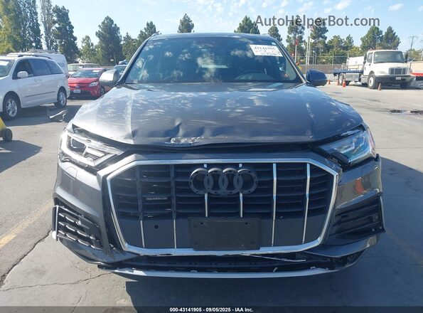 WA1LJAF71MD037555 2021 AUDI Q7 Gray Vista del cuadro de instrumentos