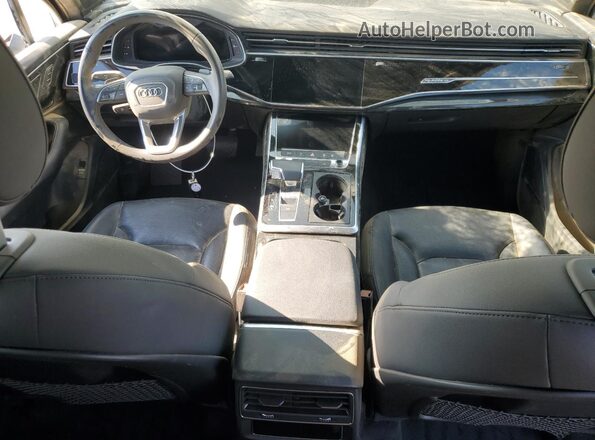 WA1LJAF79MD012290 2021 AUDI Q7 Silver Vista del salpicadero