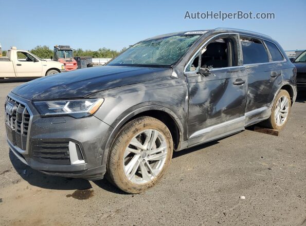 WA1LJAF79MD012290 2021 AUDI Q7 Silver Vista tres cuartos delantera izquierda