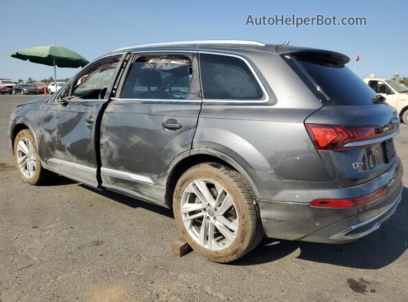 WA1LJAF79MD012290 2021 AUDI Q7 Silver Trasero izquierdo