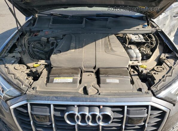 WA1LJAF79MD012290 2021 AUDI Q7 Silver Vista del compartimento del motor
