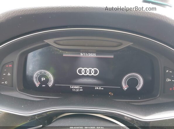 WA1LXAF77LD003469 2020 AUDI Q7 White Вид задніх сидінь