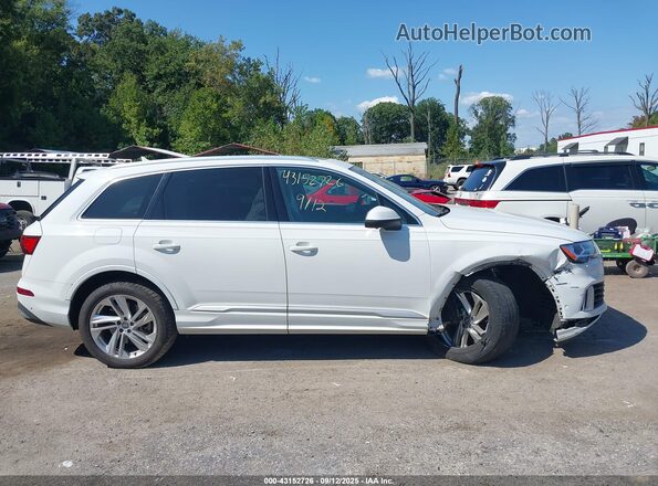 WA1LXAF79LD002825 2020 AUDI Q7 White Widok zestawu wskaźników