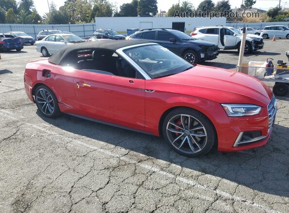 WAU24GF52JN005503 2018 AUDI S5 Red Առջևի աջ