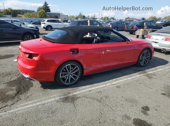WAU24GF52JN005503 2018 AUDI S5 Red Հետևի աջ