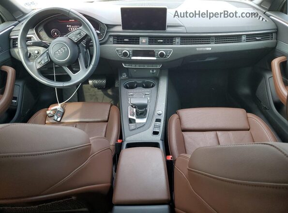 WAU2NGF59JN020318 2018 AUDI OTHER White Widok deski rozdzielczej