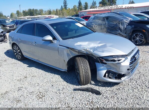 WAUABAF4XMN003704 2021 AUDI OTHER Серебряный Передняя правая четверть
