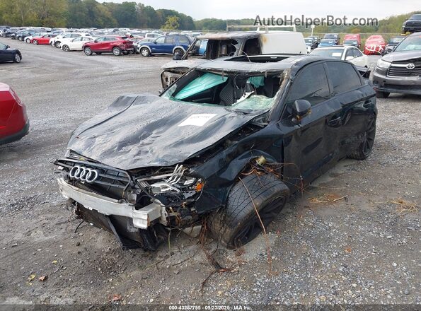 WAUB1GFF7G1013985 2016 AUDI S3 Black Դիմացի տեսք