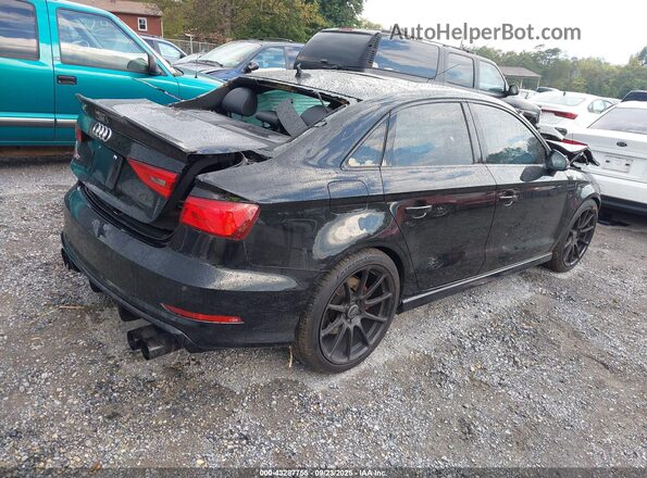 WAUB1GFF7G1013985 2016 AUDI S3 Black Հետևի աջ